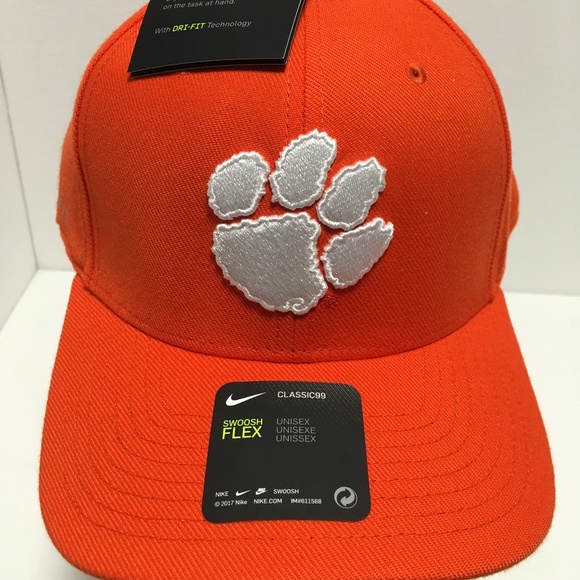 nike dri fit clemson hat